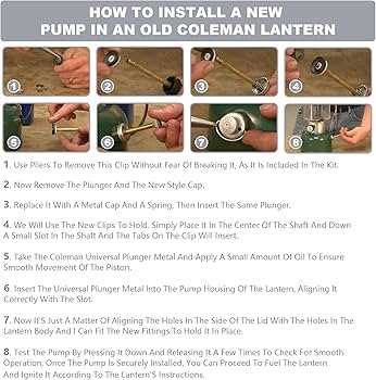 coleman lantern repair manual