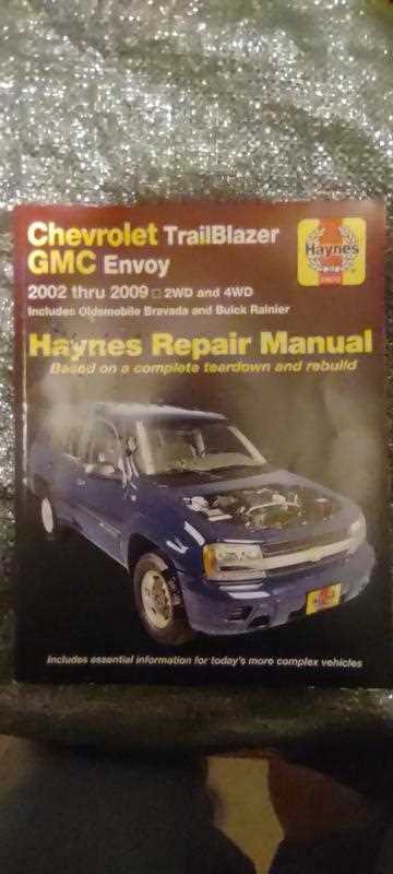 2004 chevrolet trailblazer repair manual