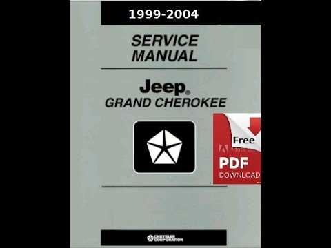 1999 jeep cherokee repair manual