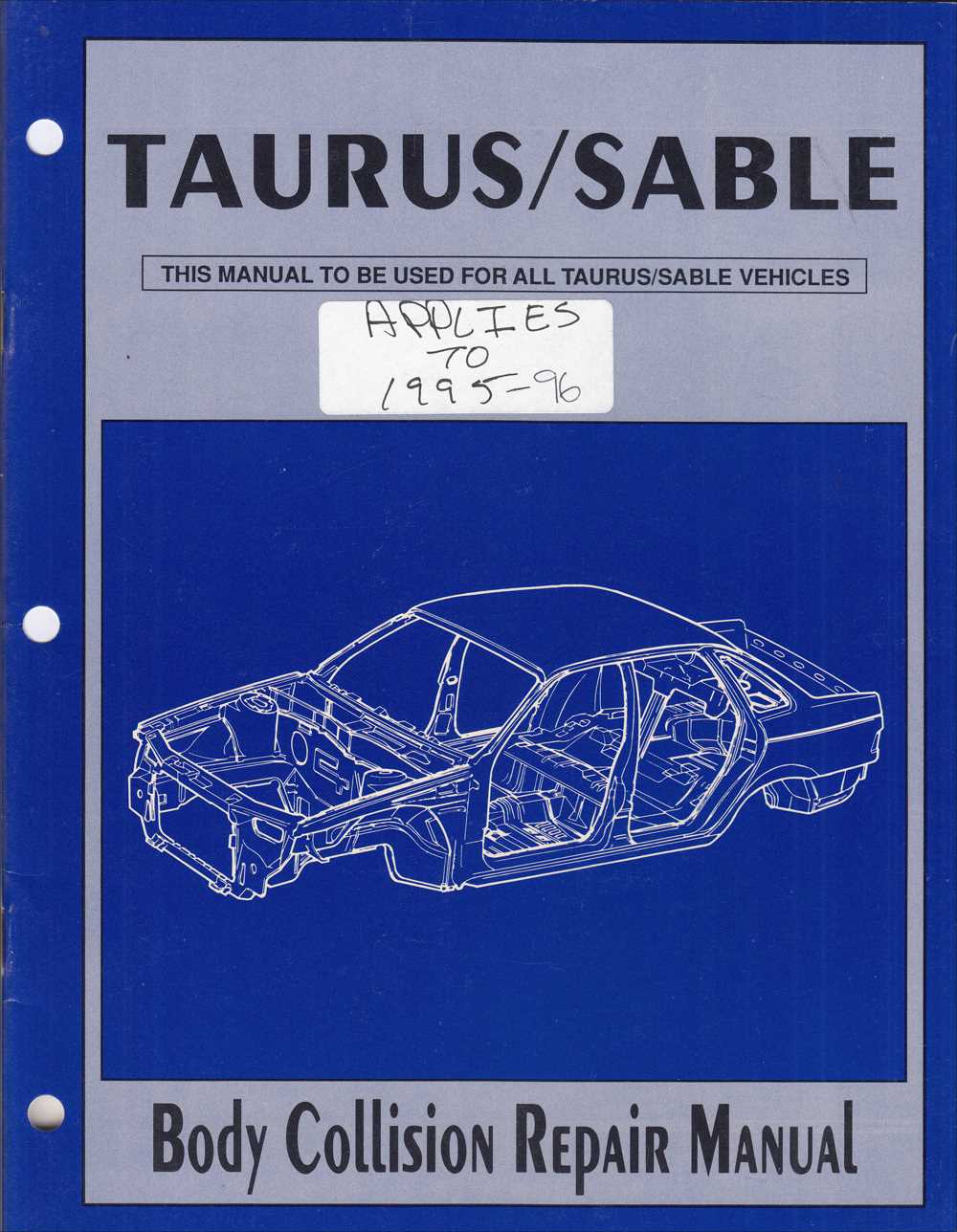 ford collision repair manual