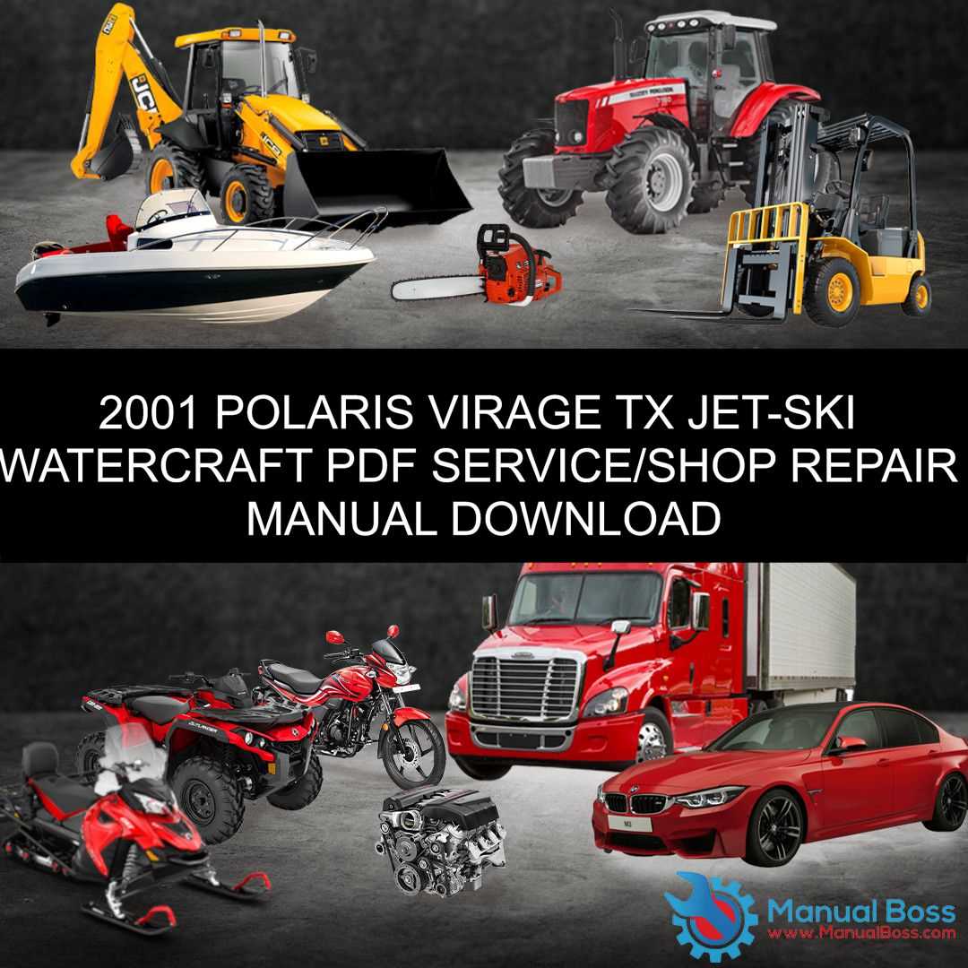 polaris jet ski repair manual