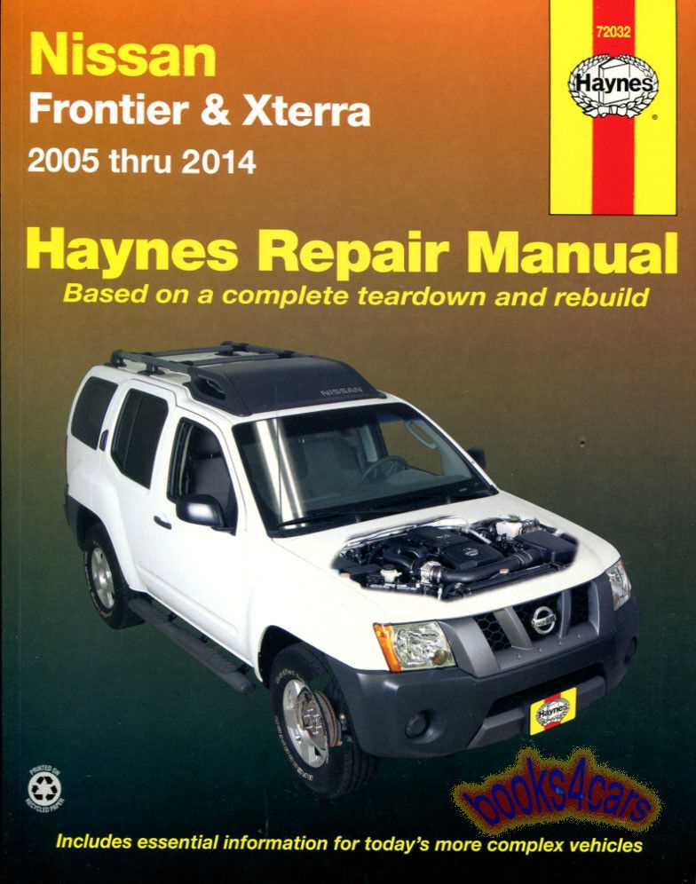 chilton nissan frontier repair manual