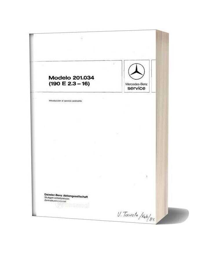 mercedes benz service and repair manual