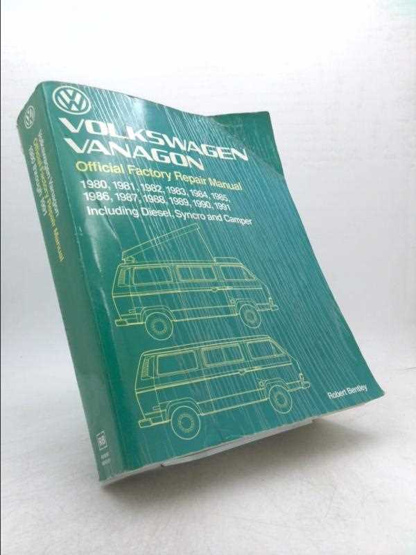 vanagon official factory repair manual