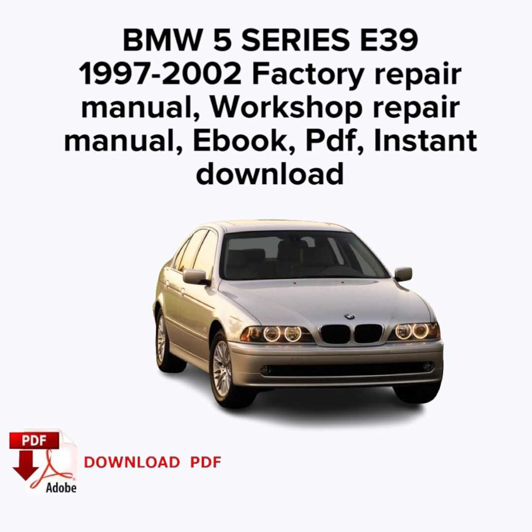 bmw e39 repair manual