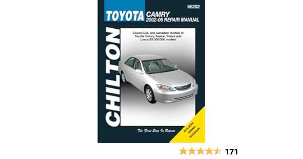 2006 toyota camry repair manual