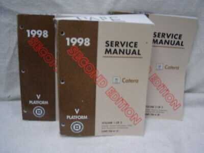 1998 cadillac catera repair manual