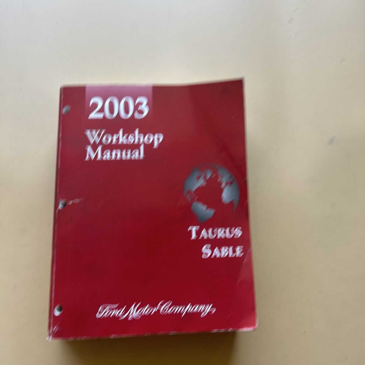 2004 ford taurus repair manual