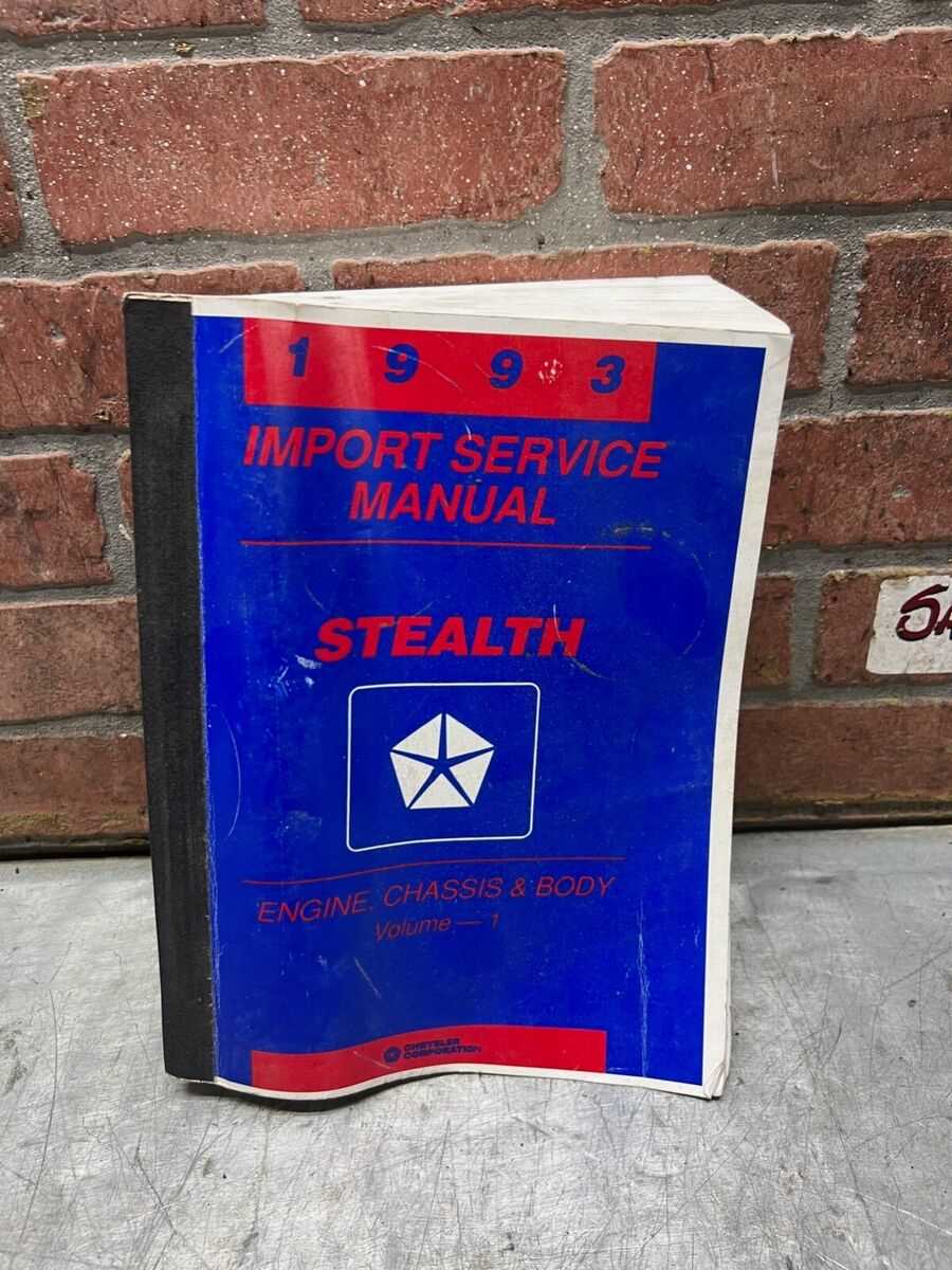 1993 dodge stealth repair manual