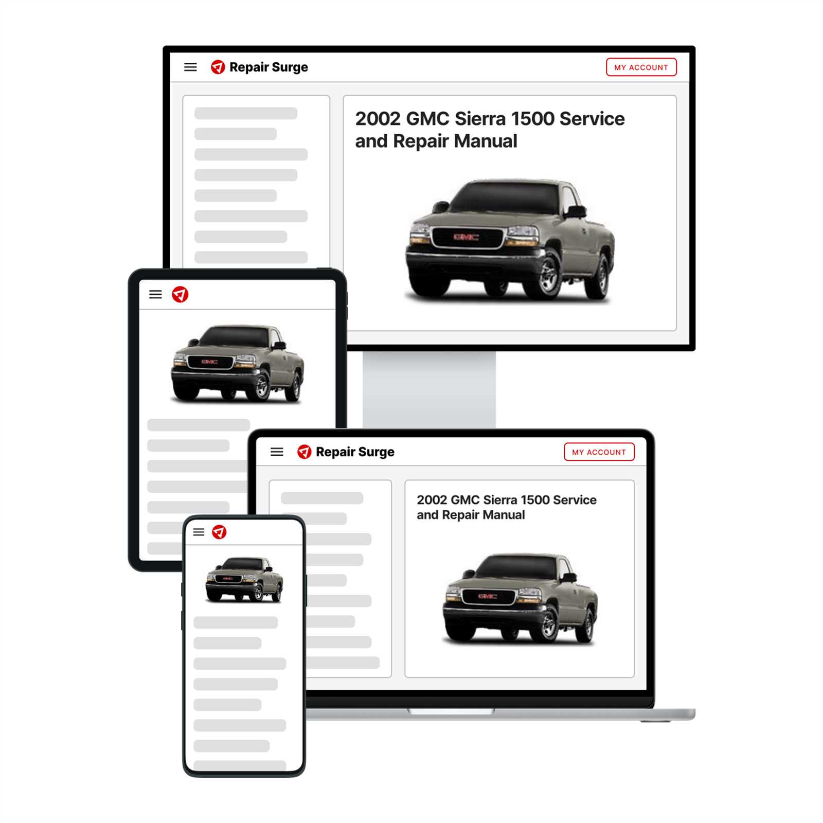 gmc truck repair manual