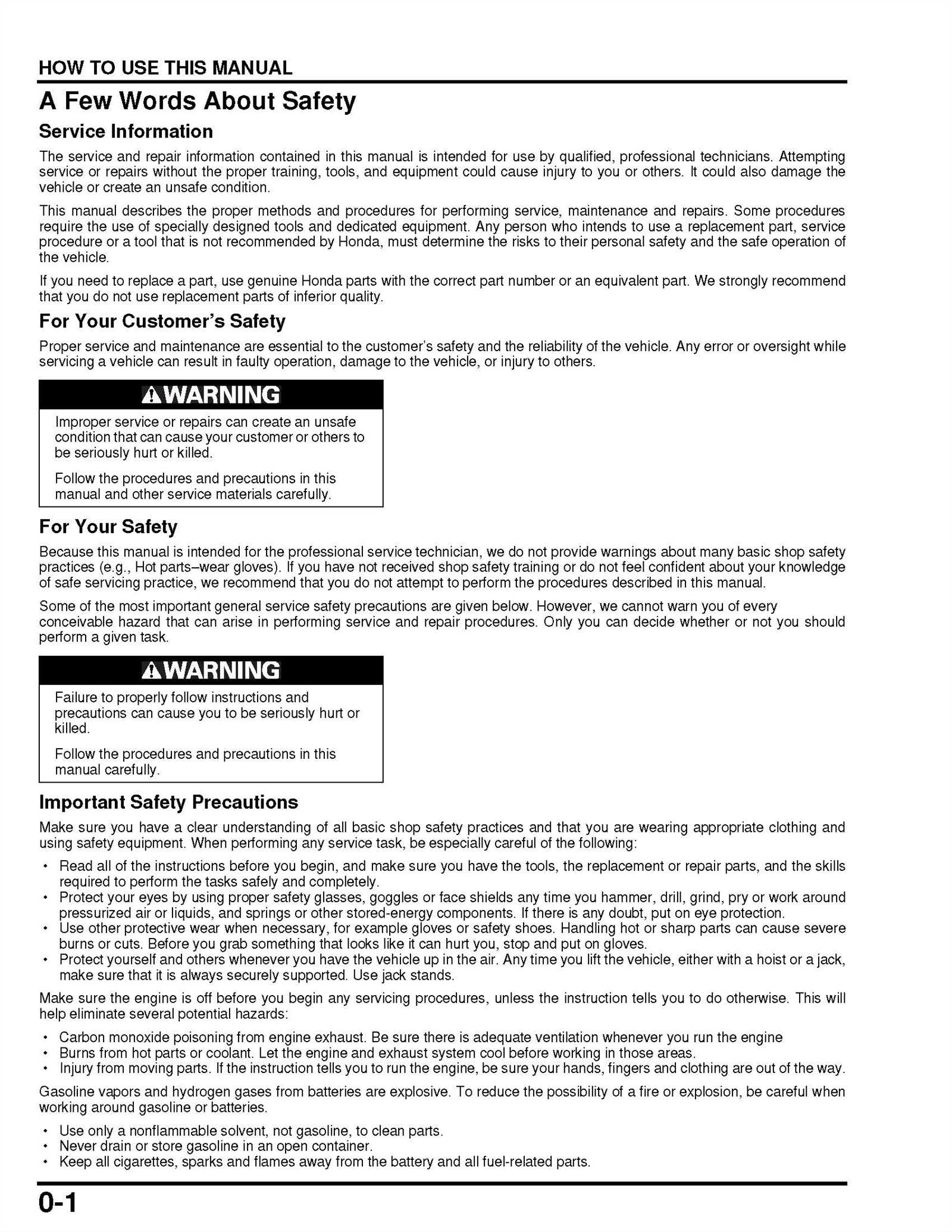 honda nc700x repair manual