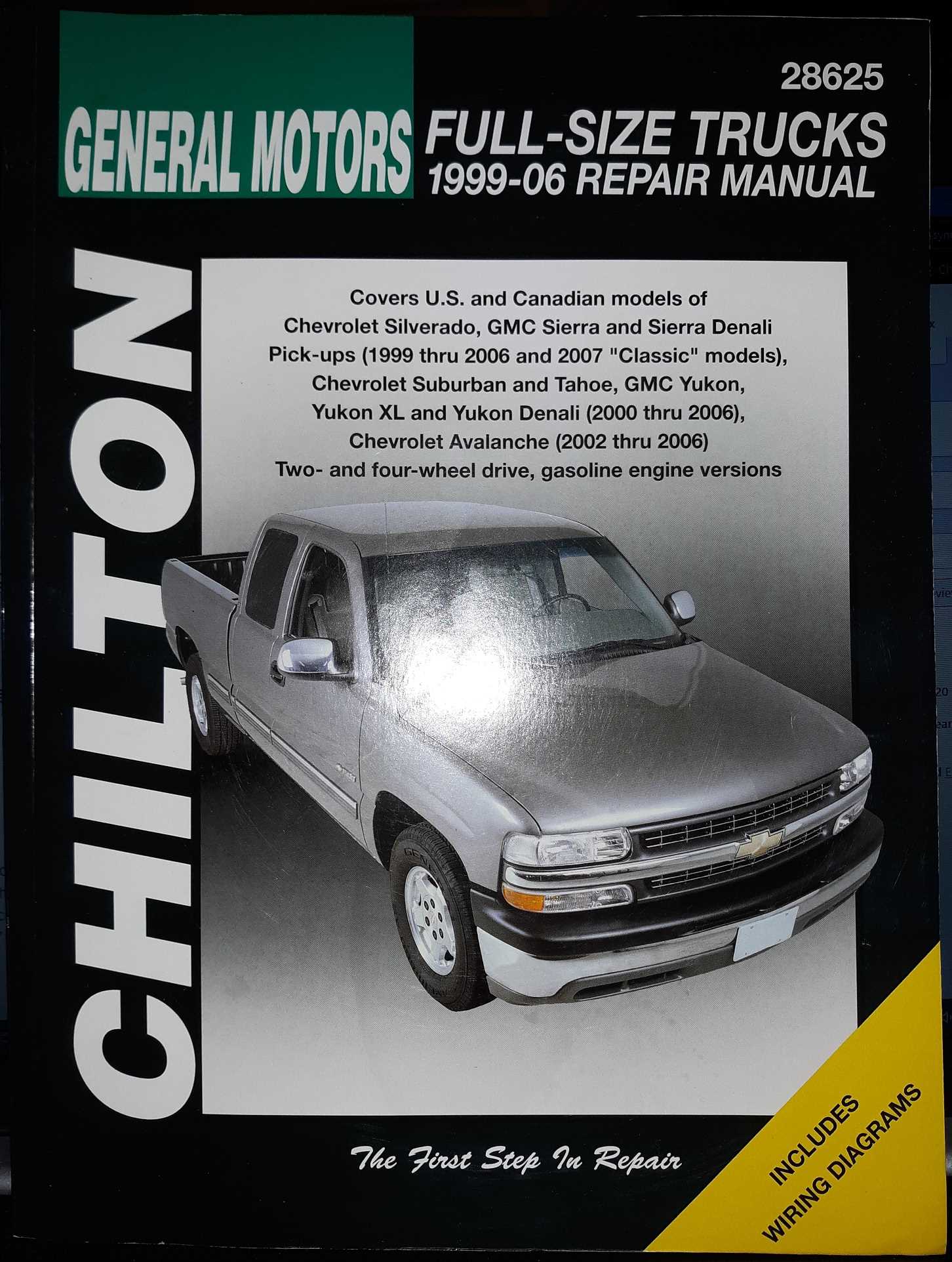 2002 chevy silverado repair manual