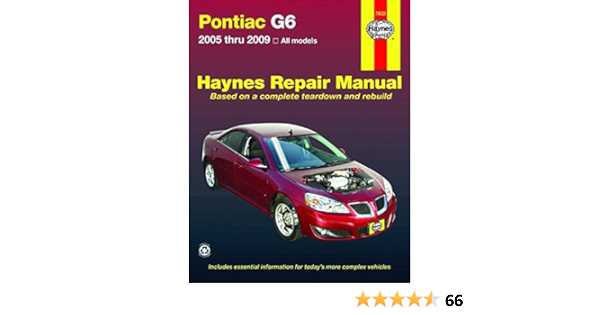 pontiac g6 repair manual