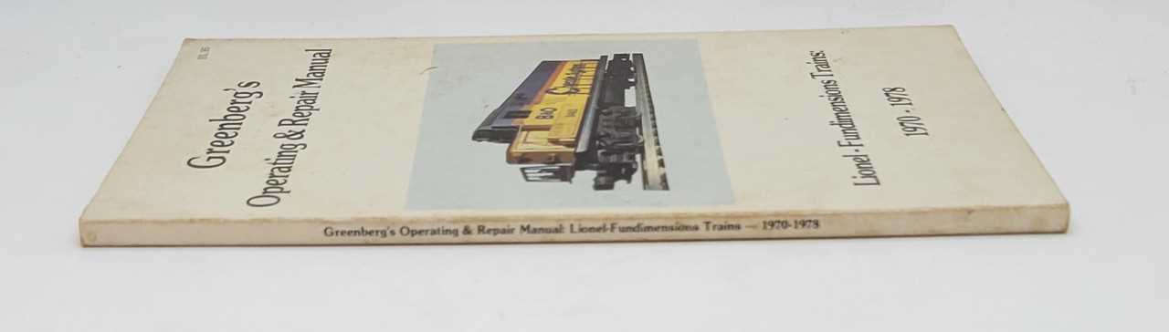 greenbergs repair and operating manual for lionel trains