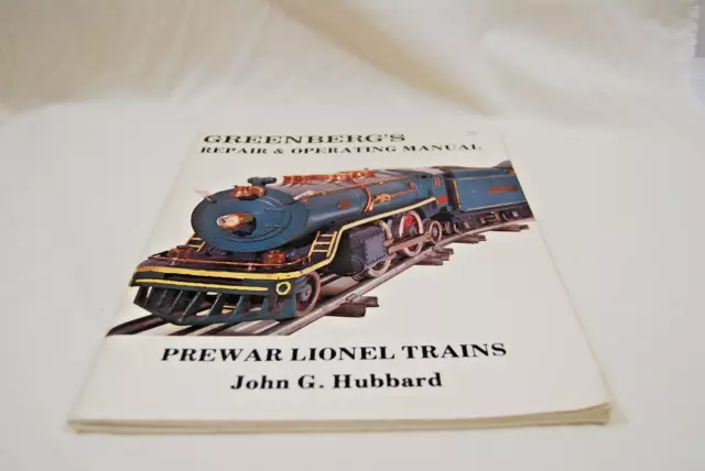 greenbergs repair and operating manual for lionel trains