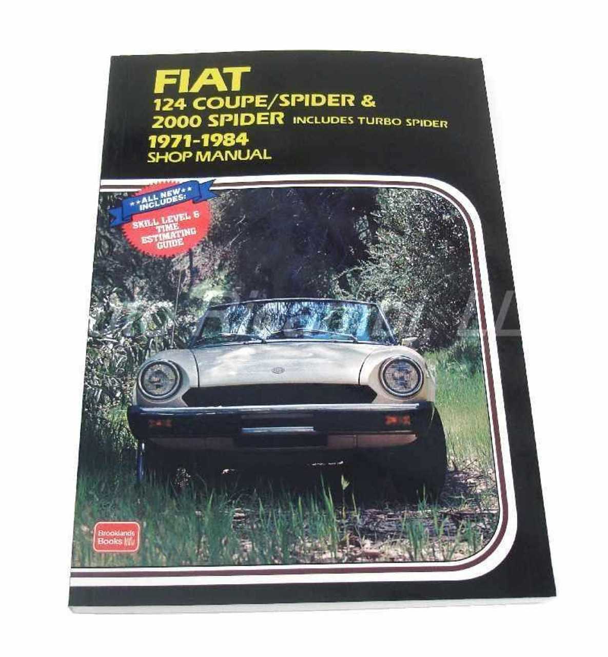 fiat 124 spider repair manual