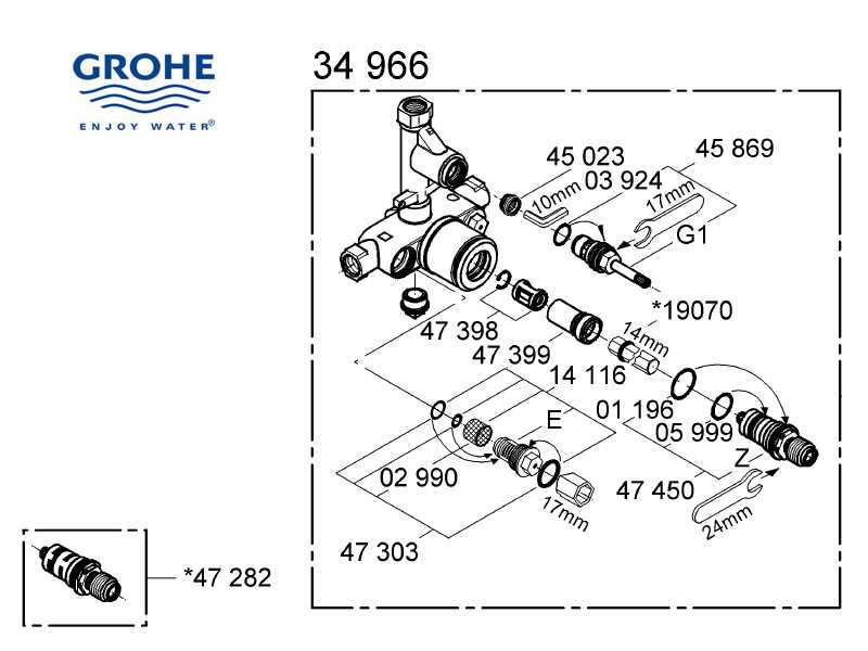 grohe shower faucet repair manual