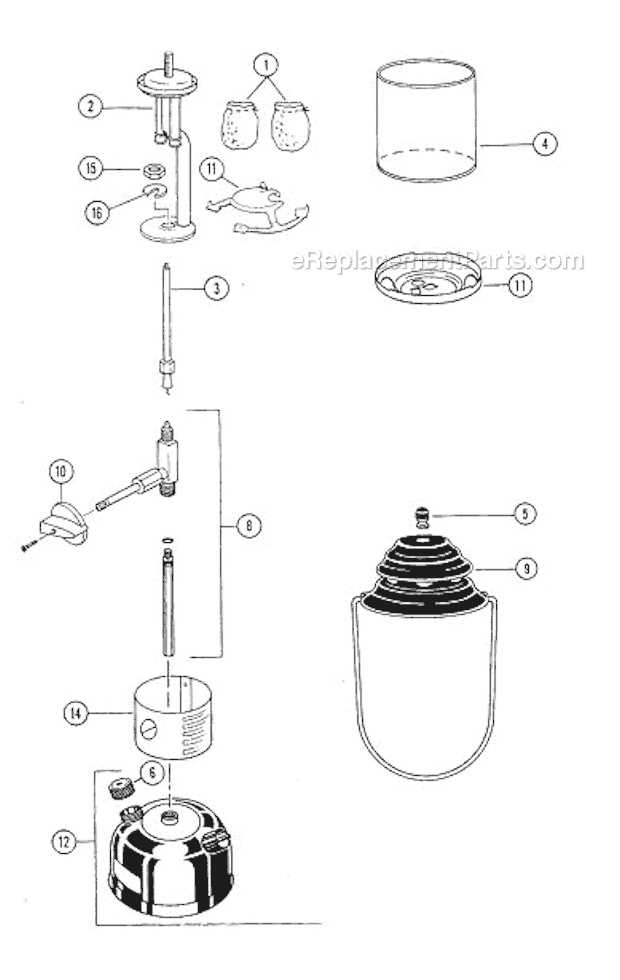 coleman lantern repair manual