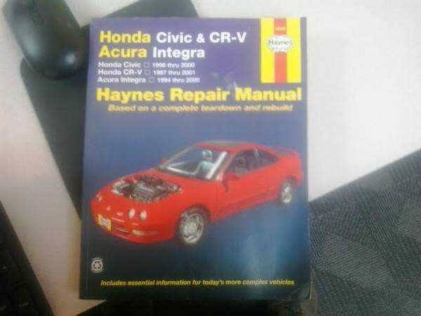 honda integra repair manual