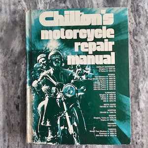 chilton repair manuals for motorcycles