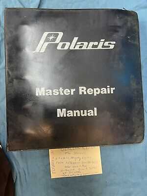 vintage snowmobile repair manuals