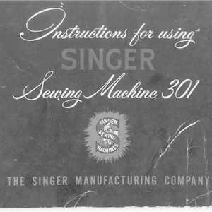 singer 301 repair manual