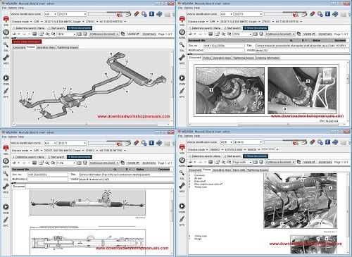 mercedes body repair manual