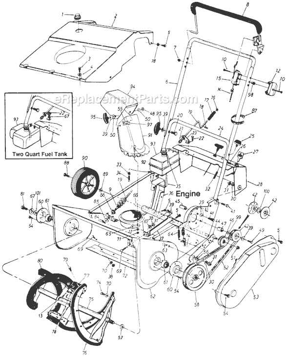 mtd snow thrower repair manual