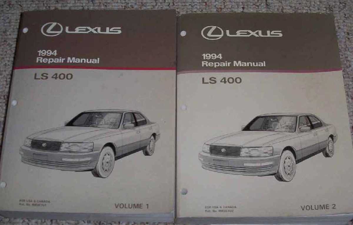 1993 lexus ls400 repair manual