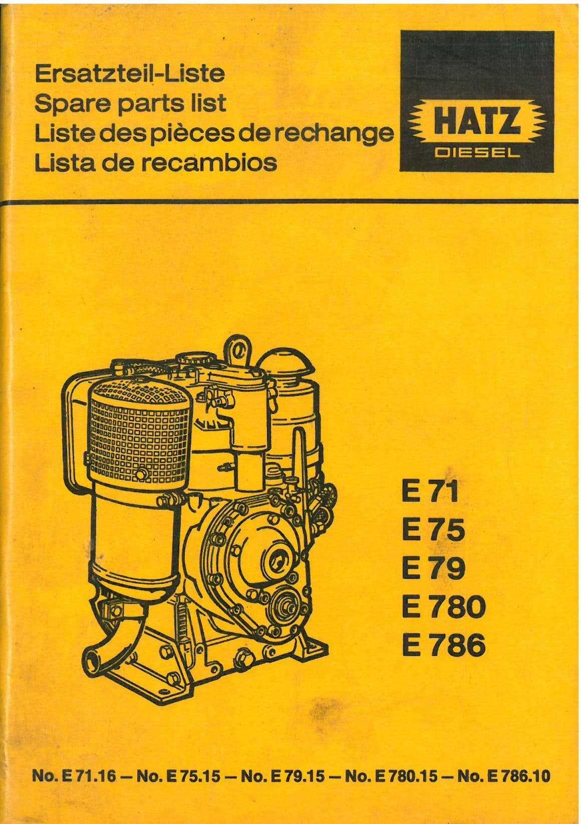 hatz diesel repair manual