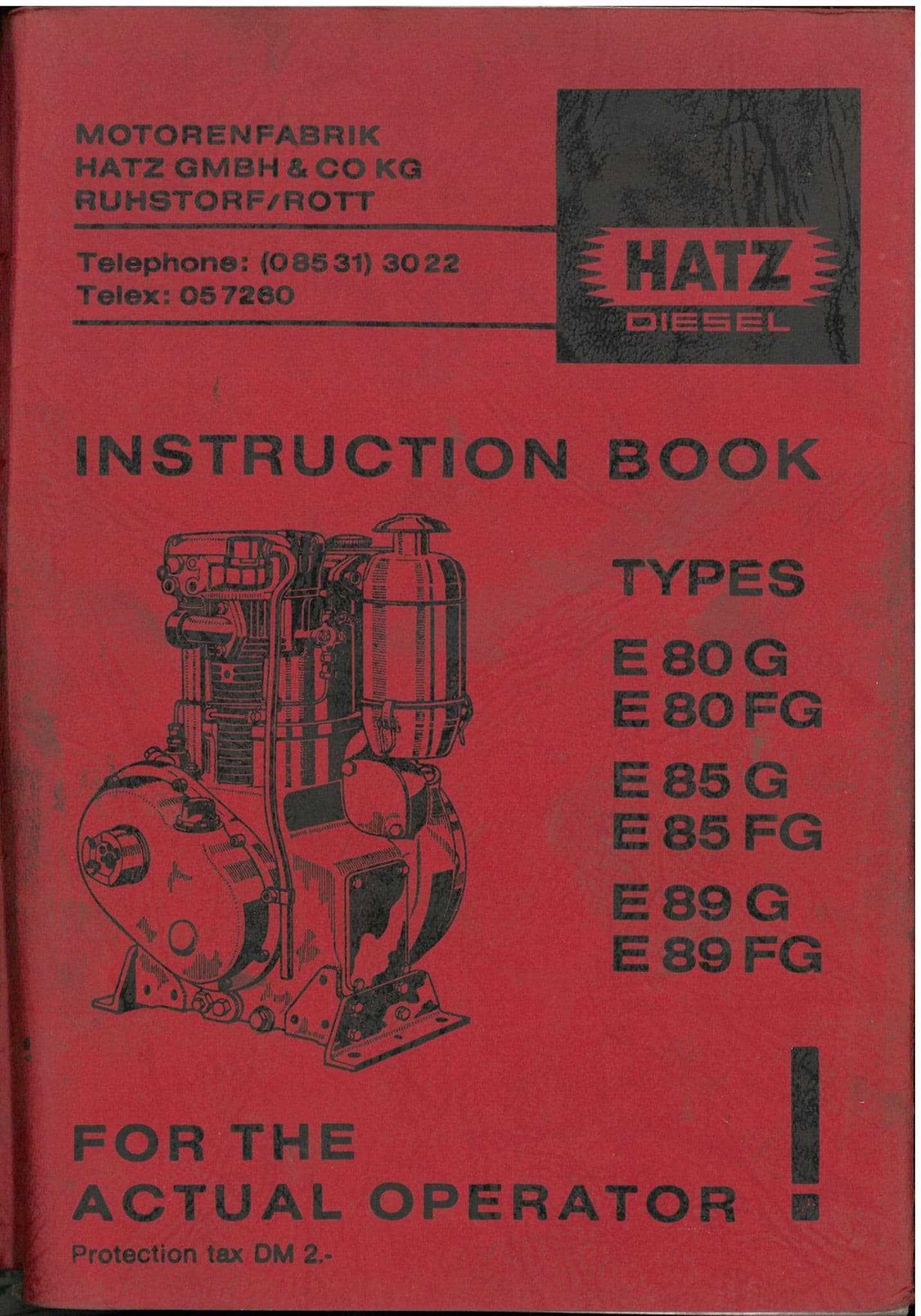 hatz diesel repair manual