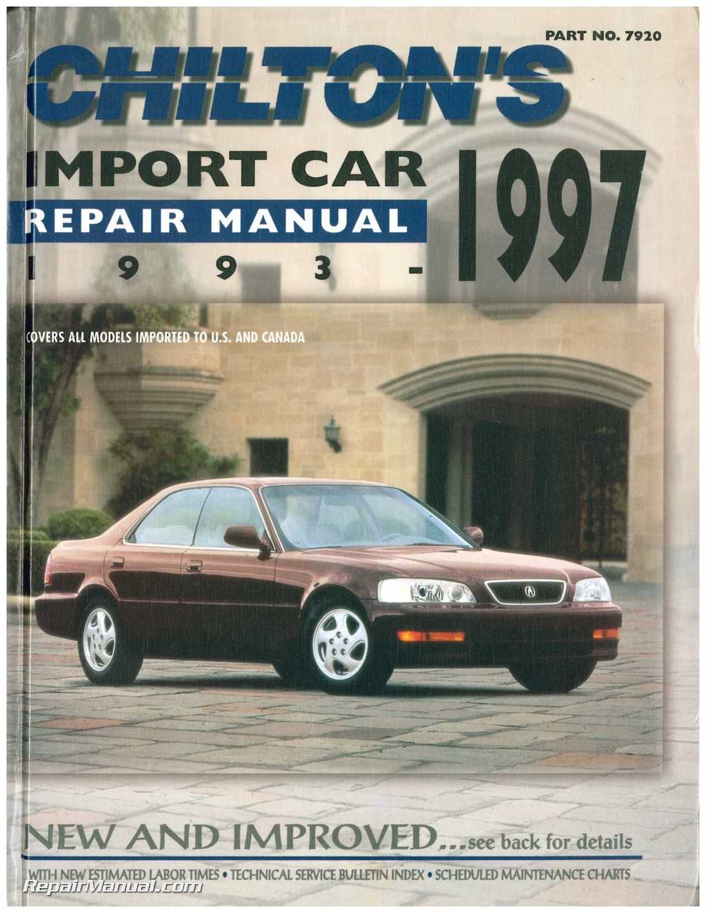 chilton toyota repair manual