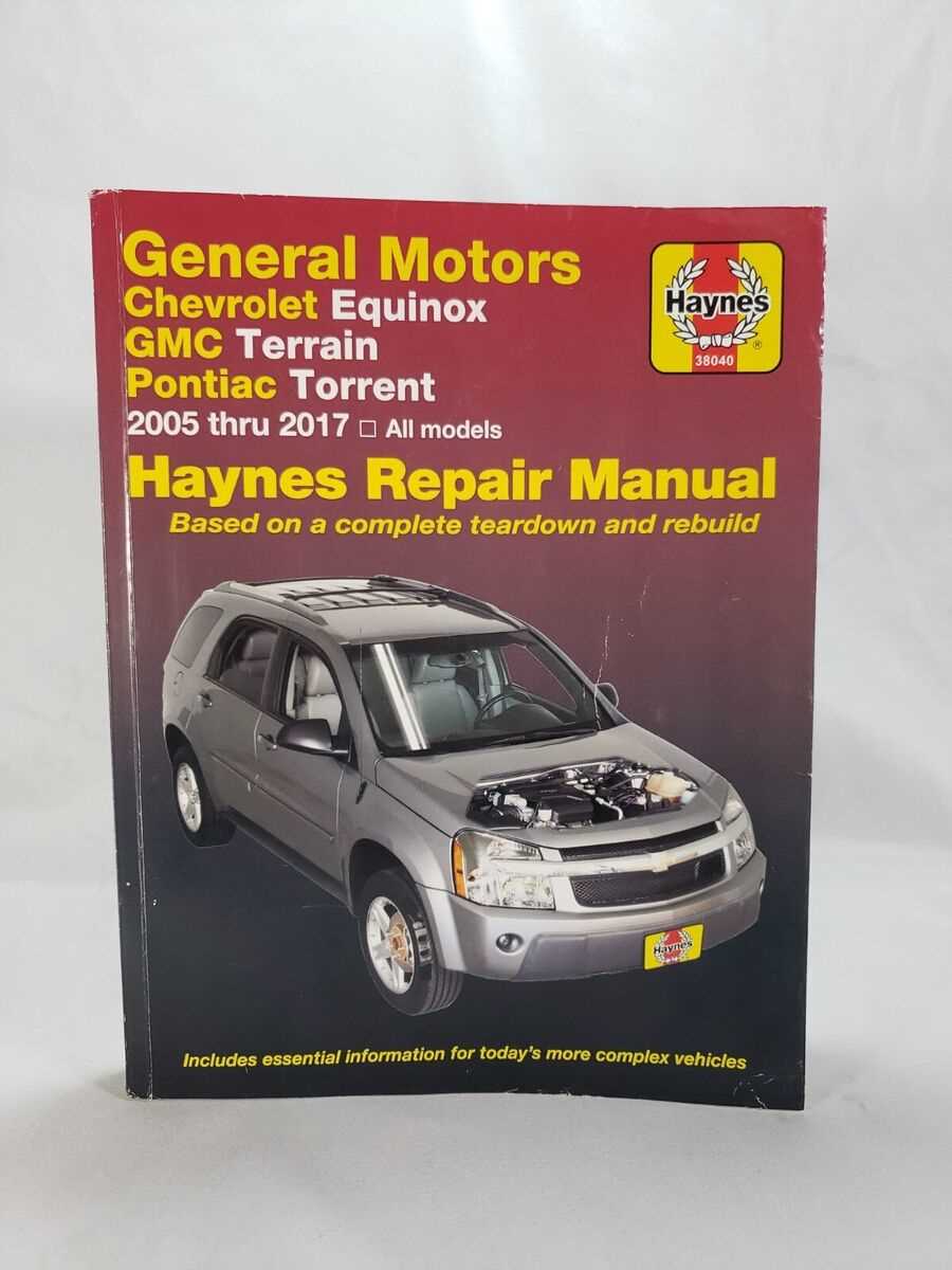 2014 chevy equinox repair manual