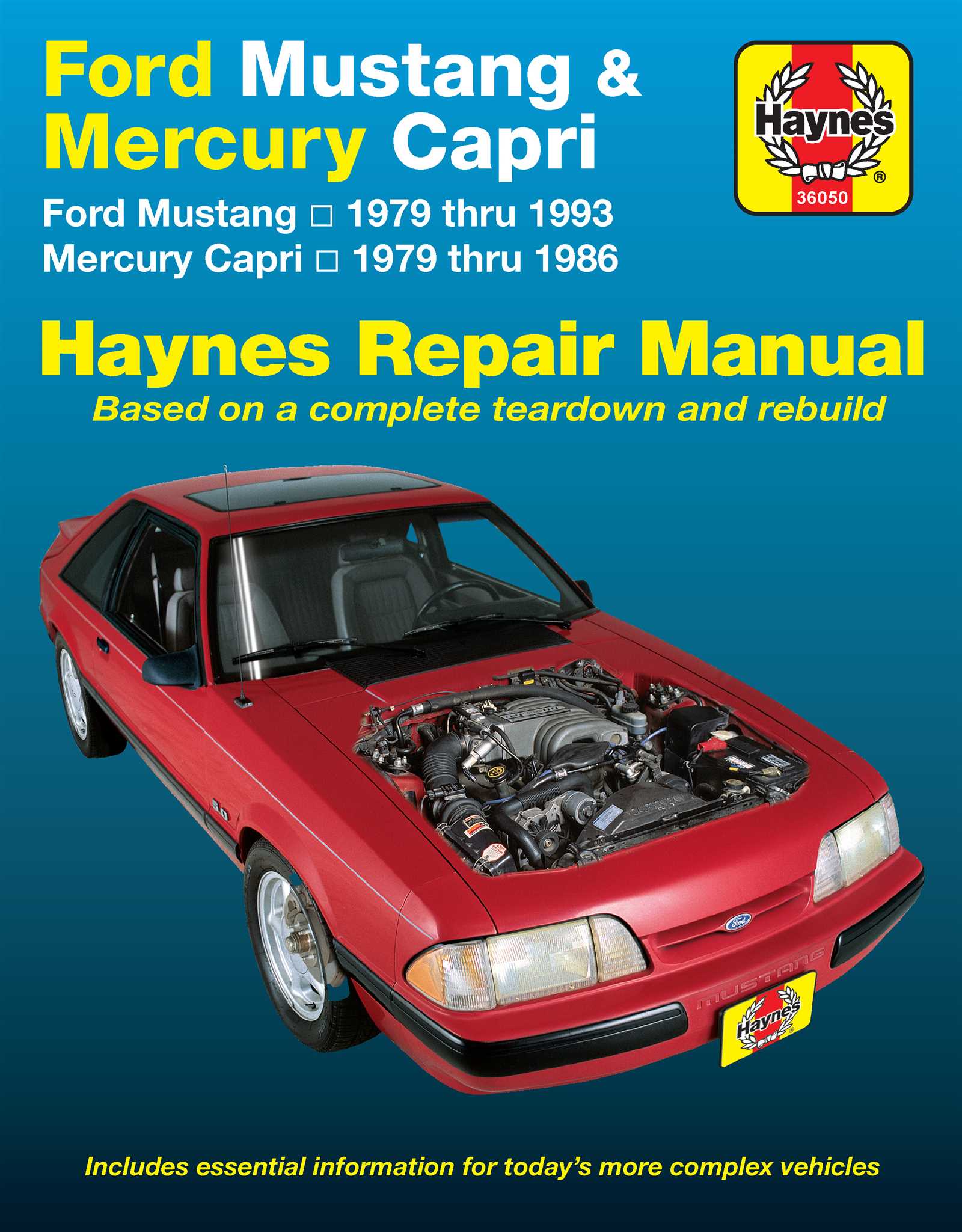 chilton mustang repair manual