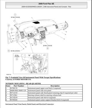 ford flex repair manual