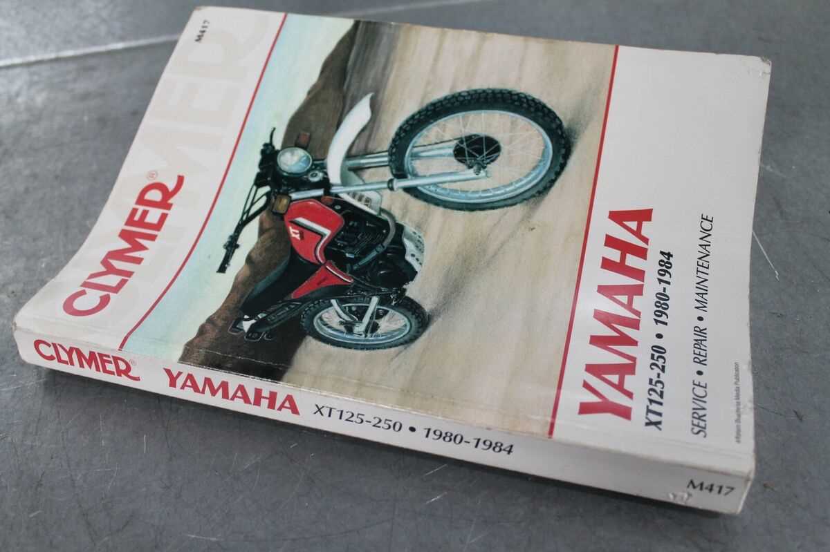 1980 yamaha xt250 repair manual