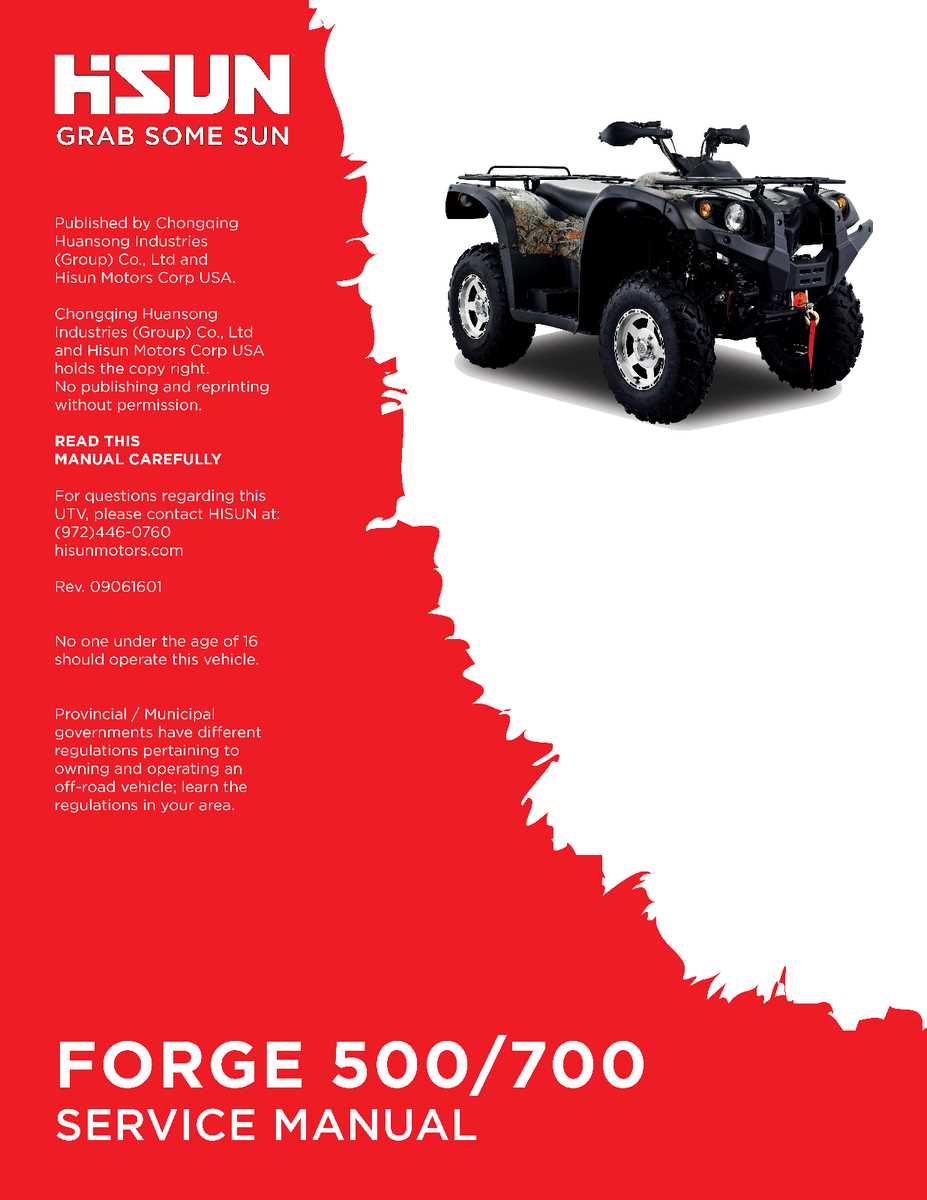 hisun 700 utv repair manual