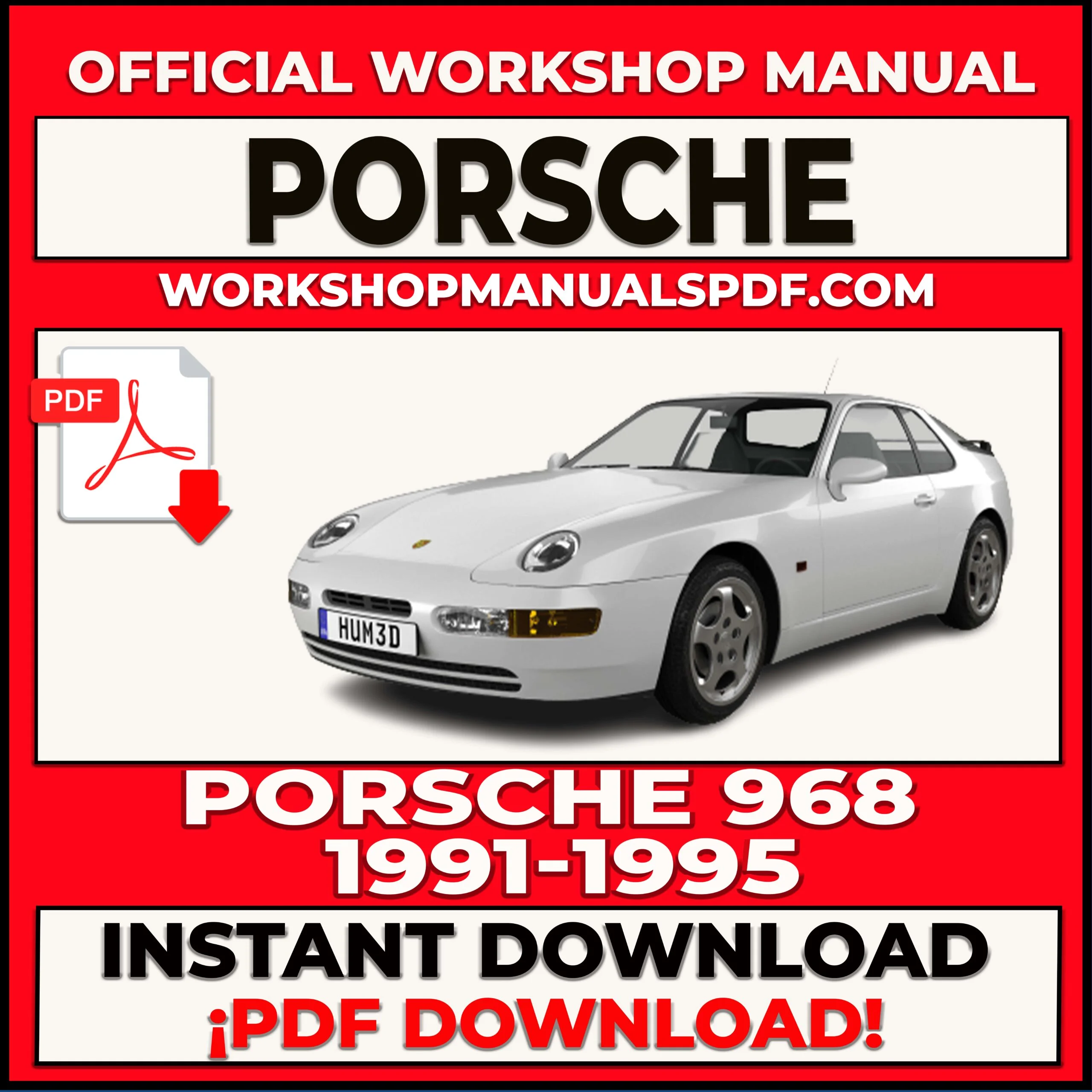 porsche 968 repair manual