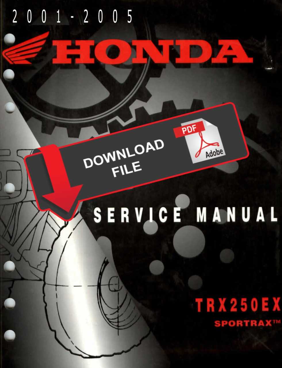 honda 250ex repair manual