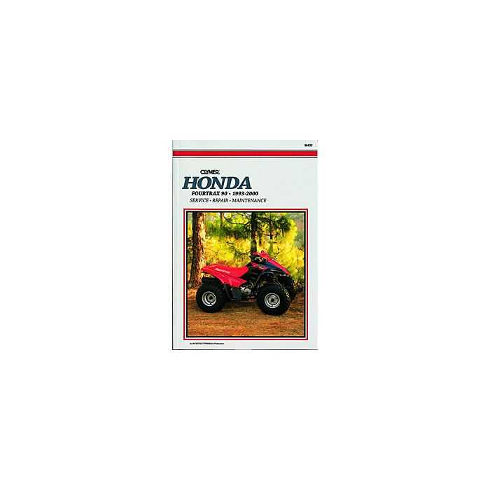 honda four wheeler repair manual