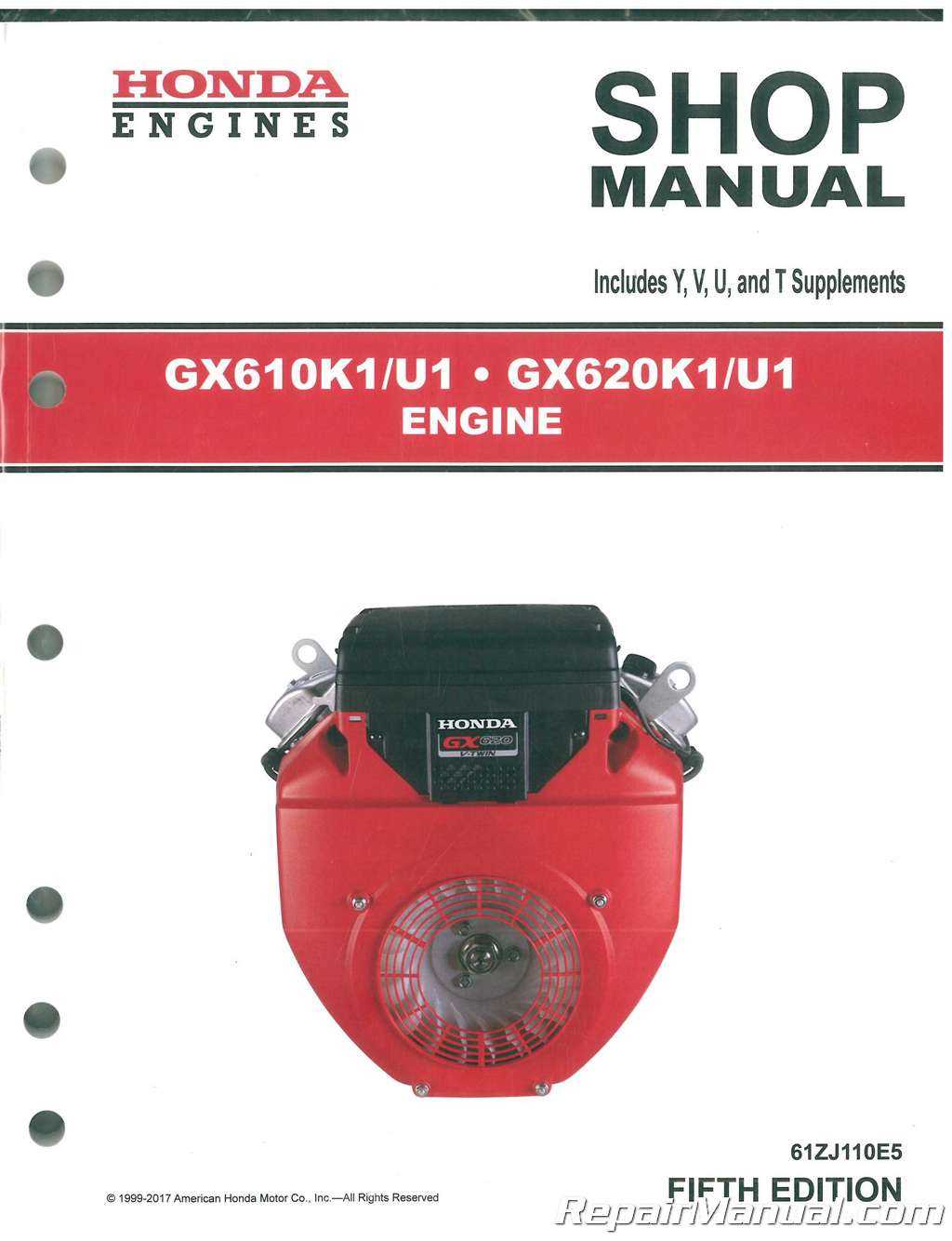 honda gx620 repair manual