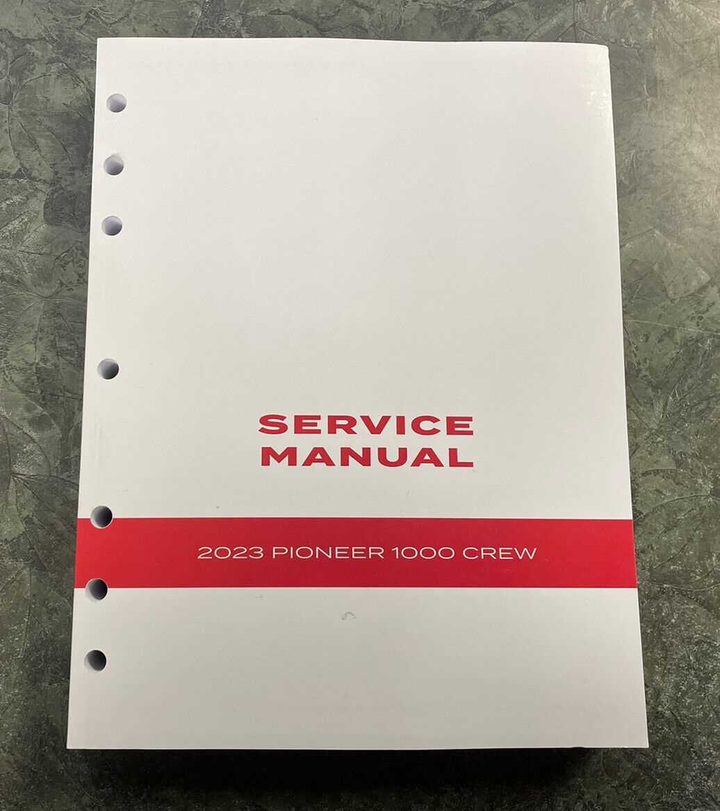 honda pioneer 1000 repair manual