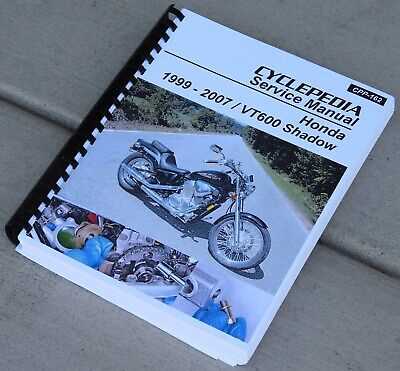 honda shadow 600 repair manual