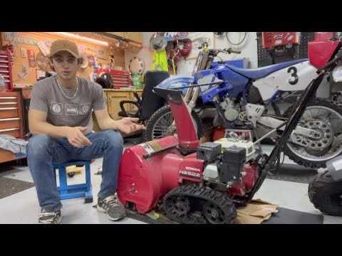 honda snowblower hs622 repair manual