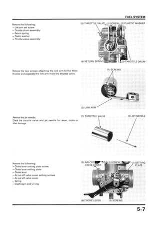 honda xr 250 repair manual