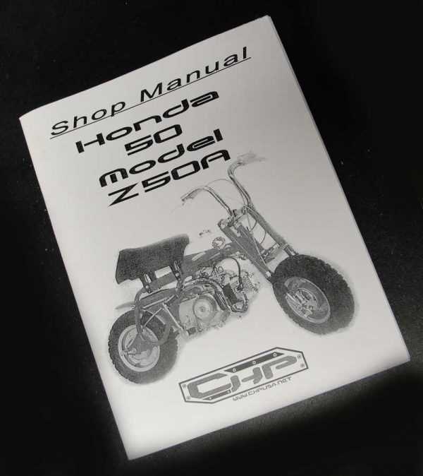 honda z50 repair manual