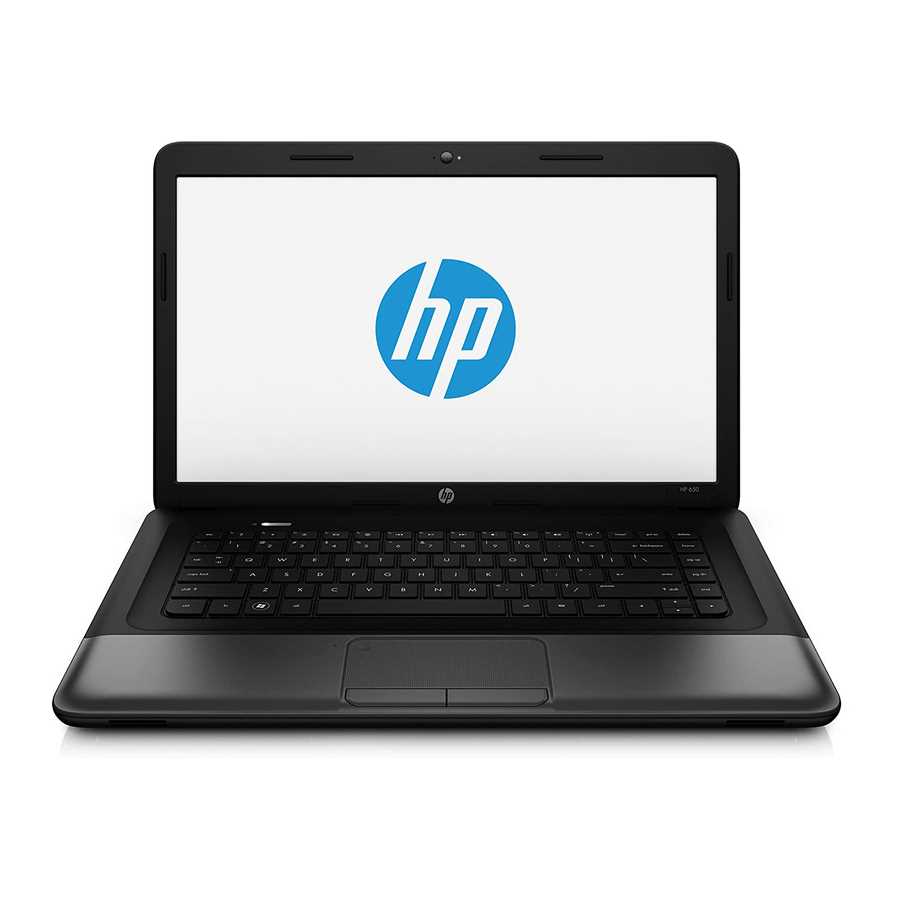 hp notebook repair manual