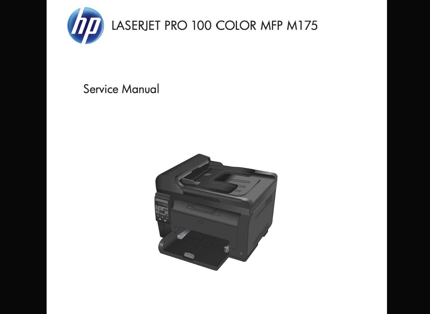 hp printer repair manuals