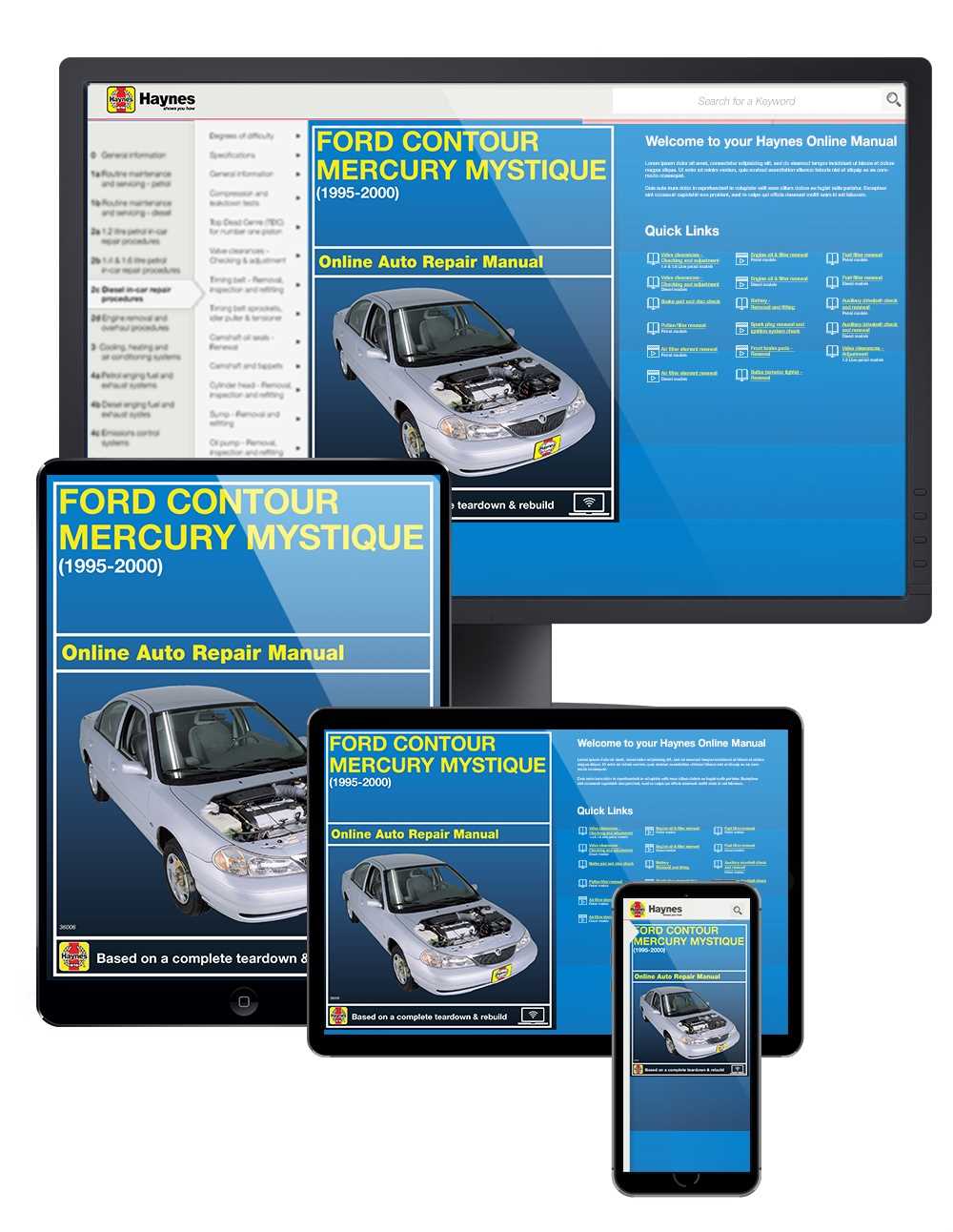 ford contour repair manual