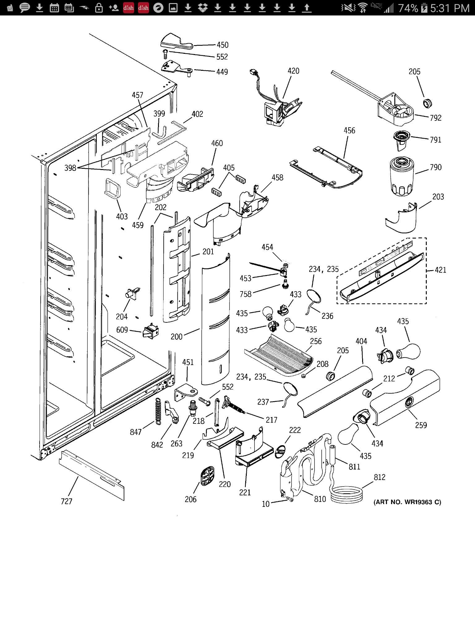 ge profile refrigerator repair manual